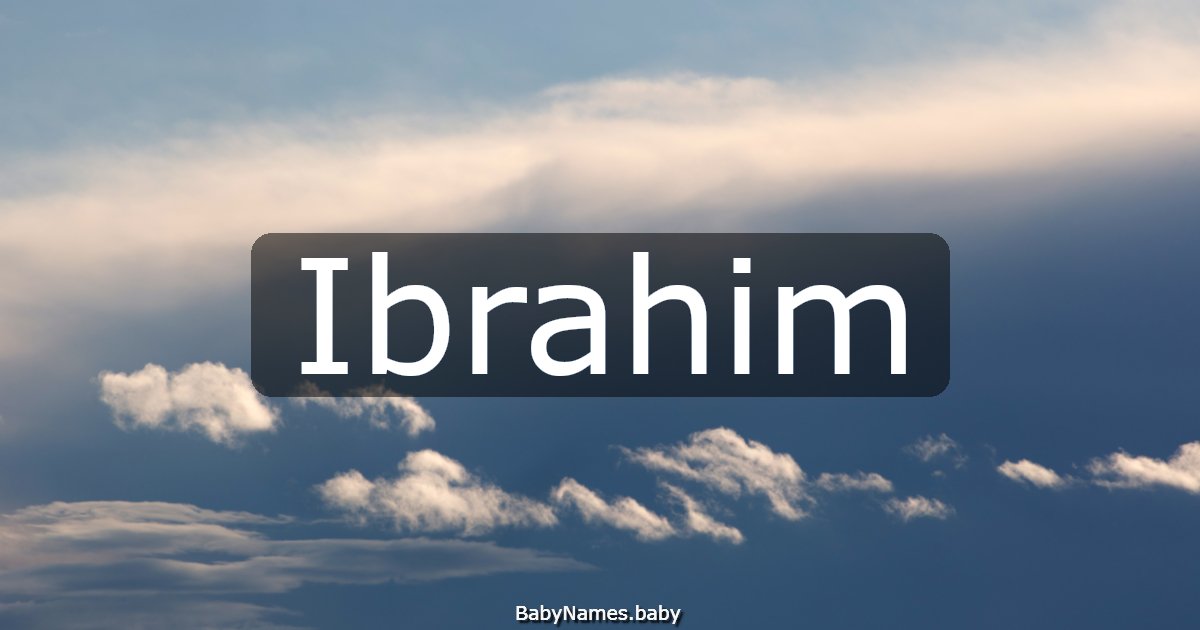 Ibrahim