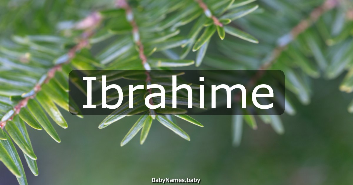 Ibrahime