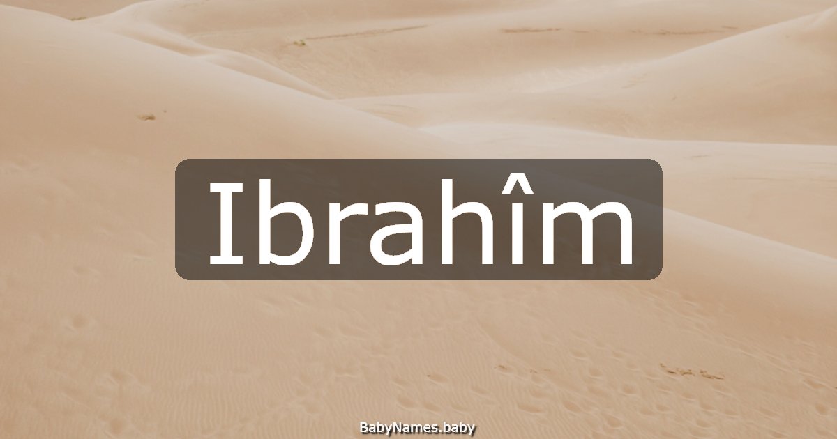 Ibrahîm