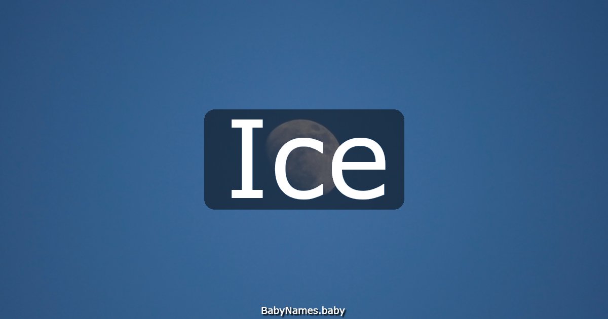 Ice