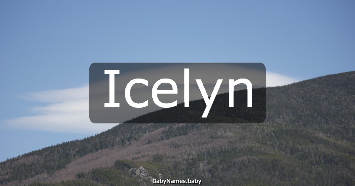 Icelyn