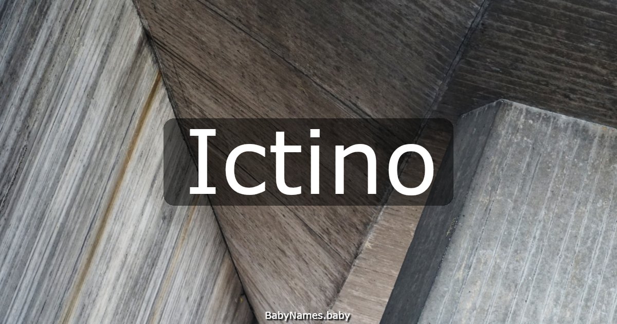 Ictino