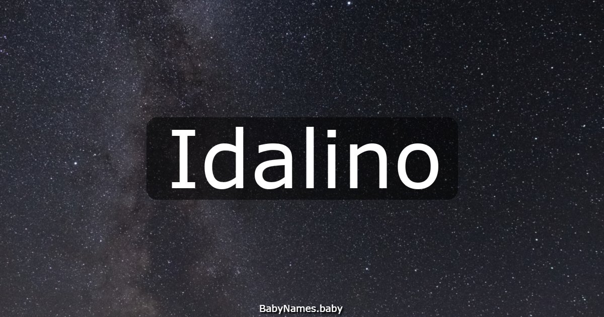 Idalino