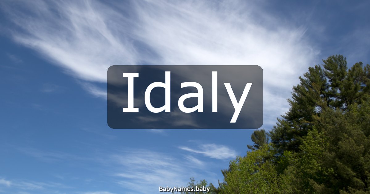 Idaly