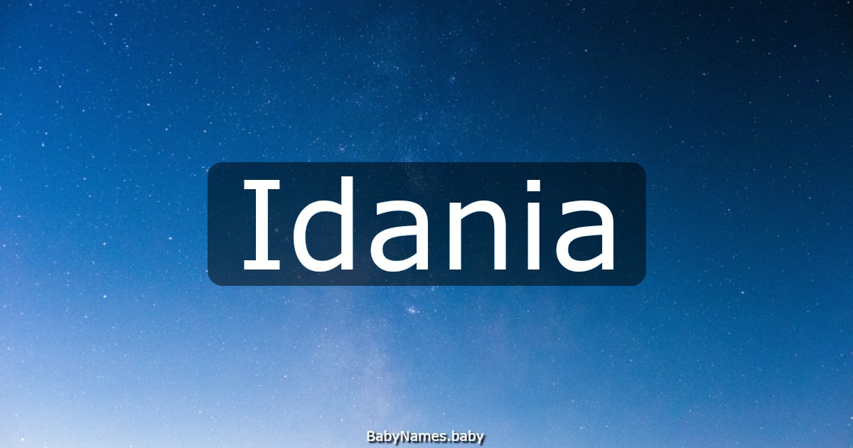 Idania