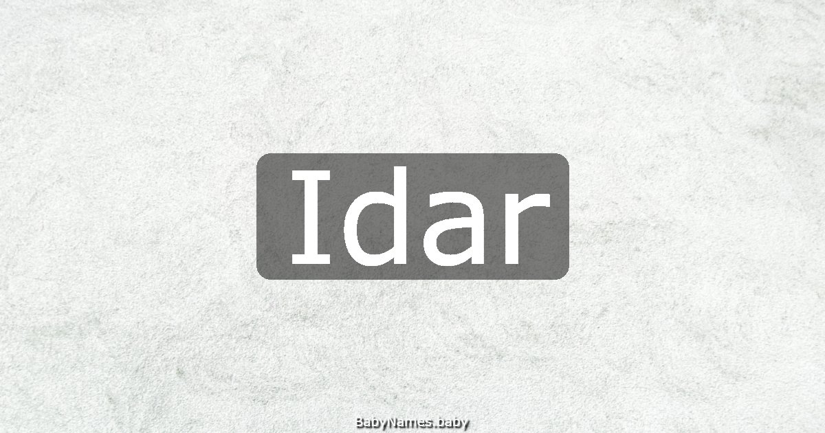 Idar