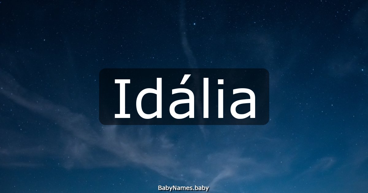 Idália