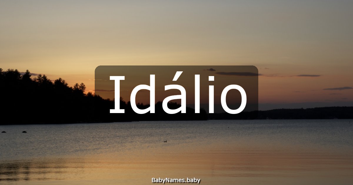 Idálio