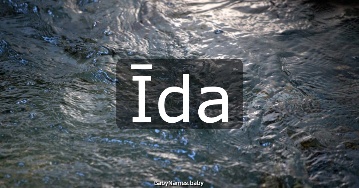 Īda