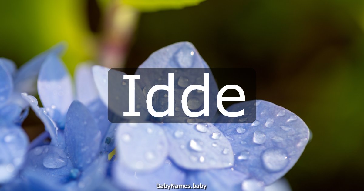Idde