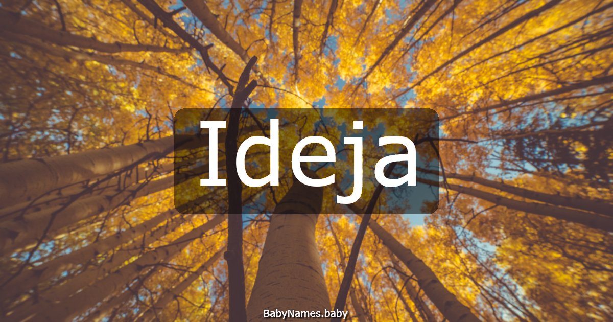 Ideja