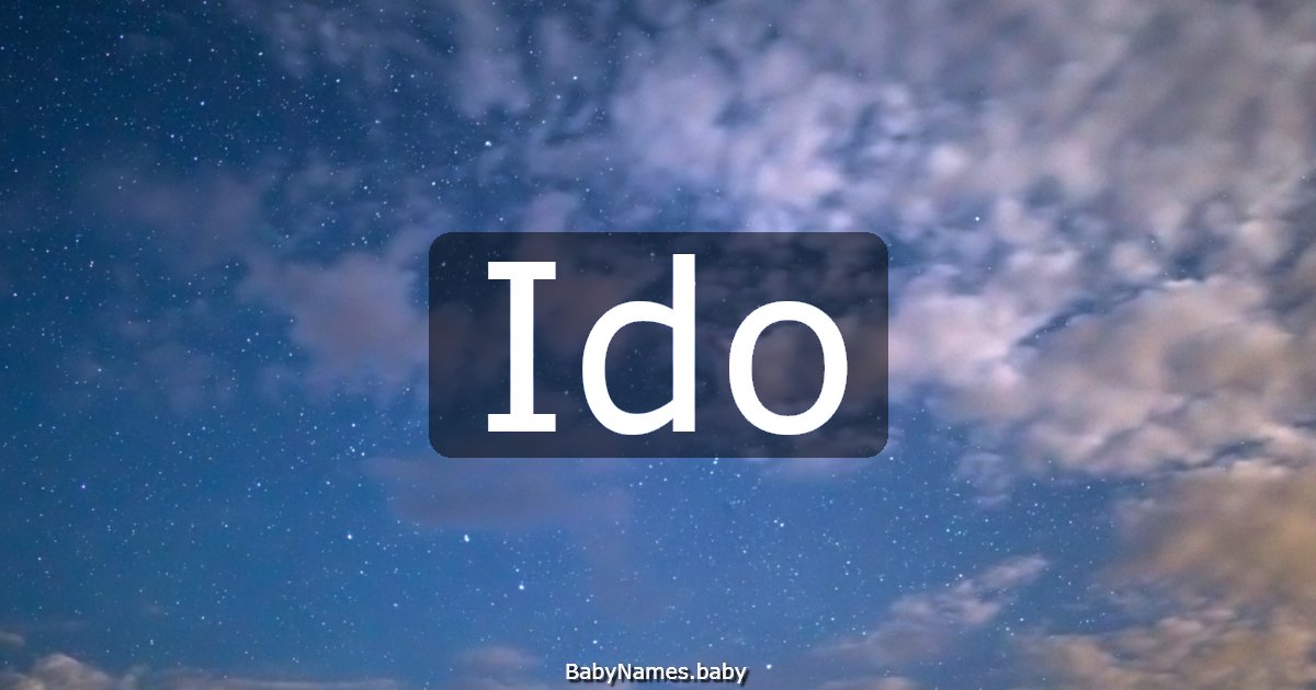 Ido