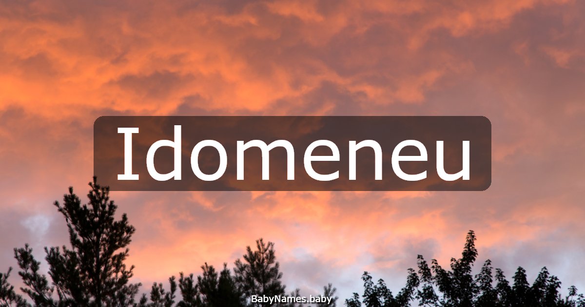 Idomeneu