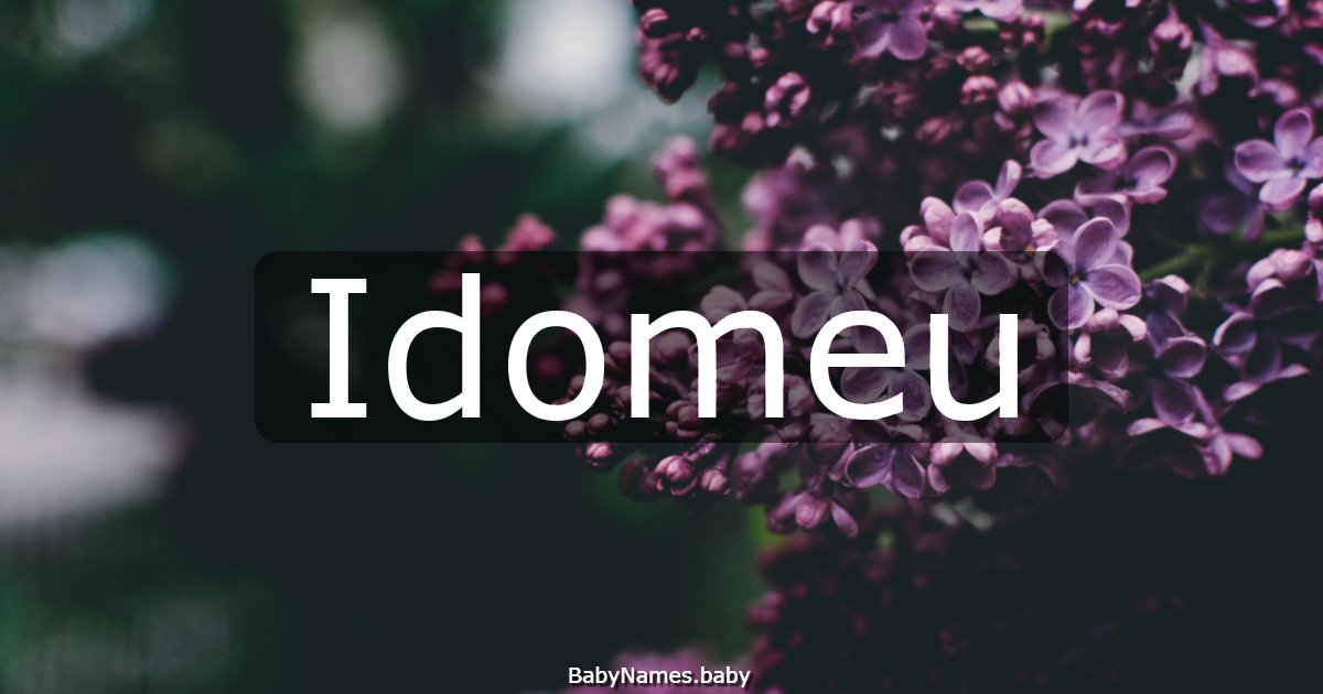 Idomeu