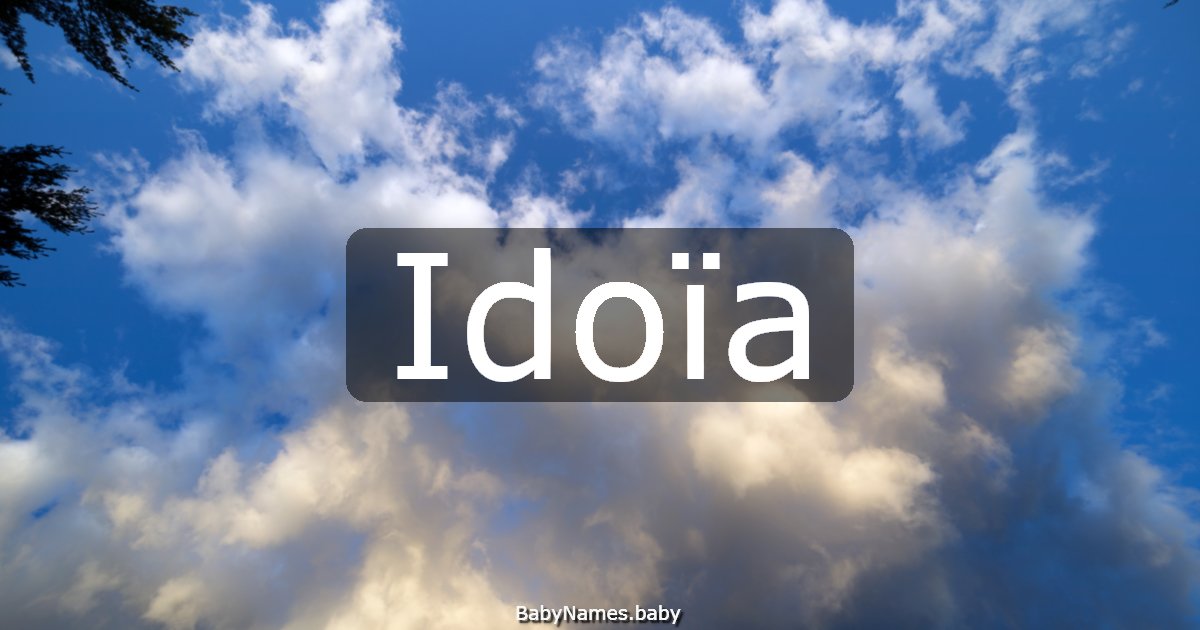 Idoïa
