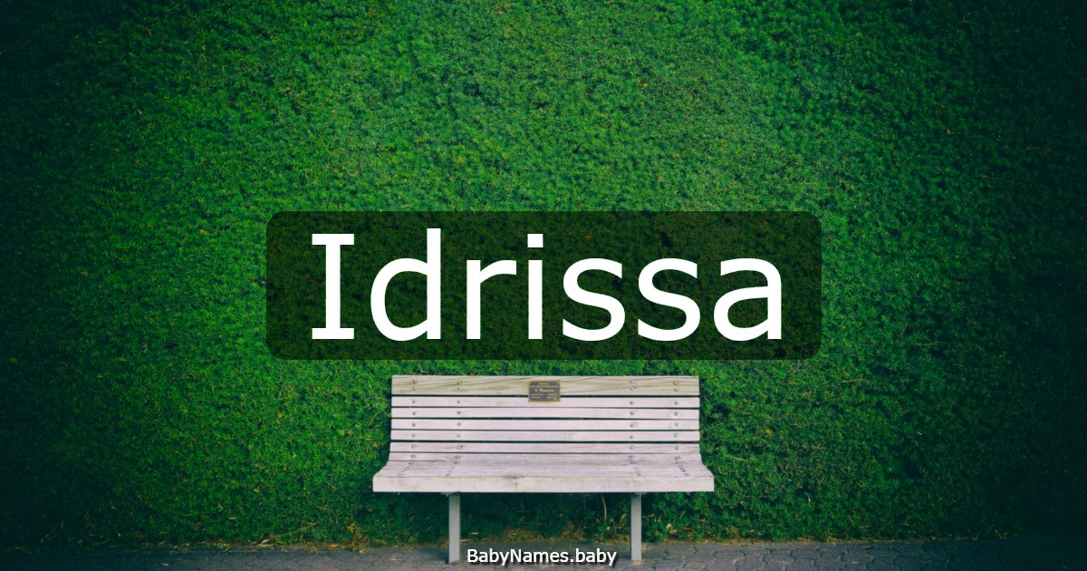 Idrissa