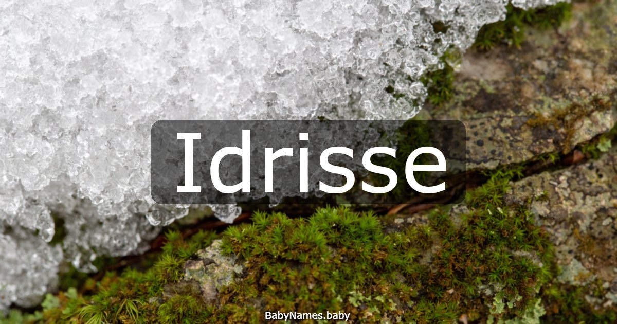 Idrisse