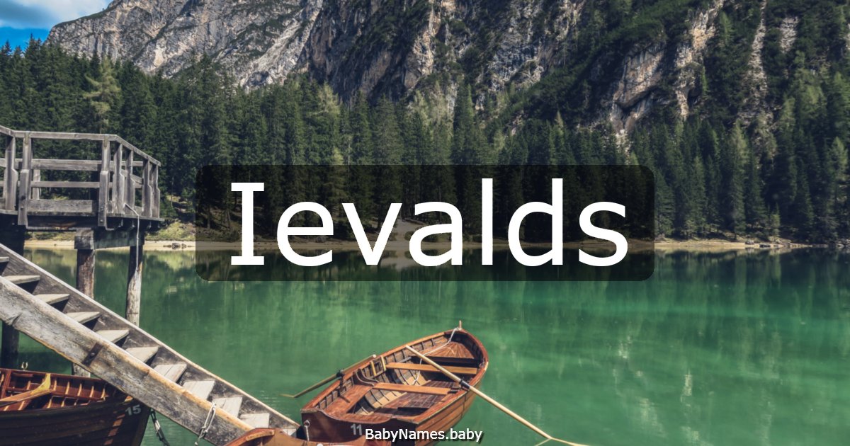 Ievalds