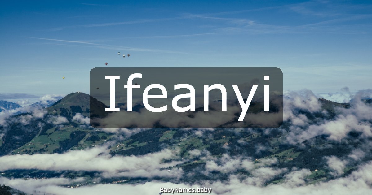 Ifeanyi