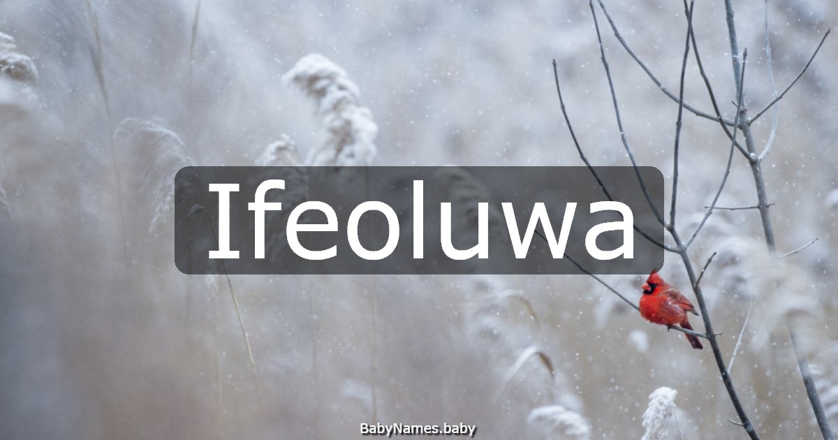 Ifeoluwa