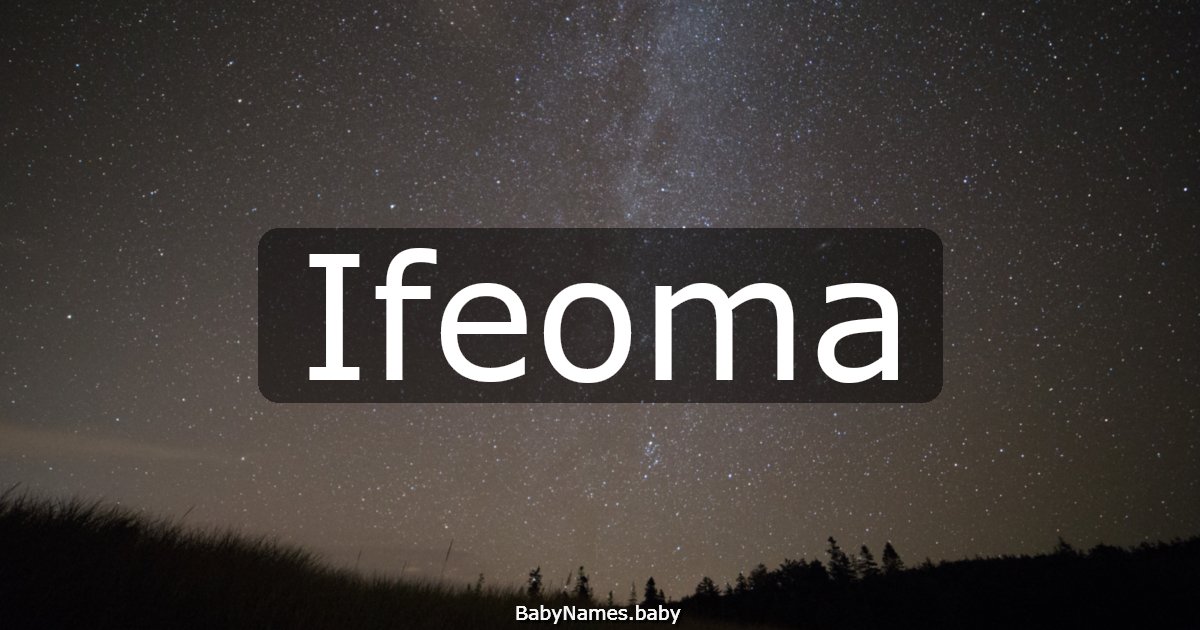 Ifeoma