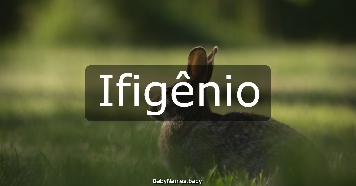 Ifigênio