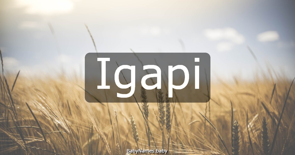 Igapi