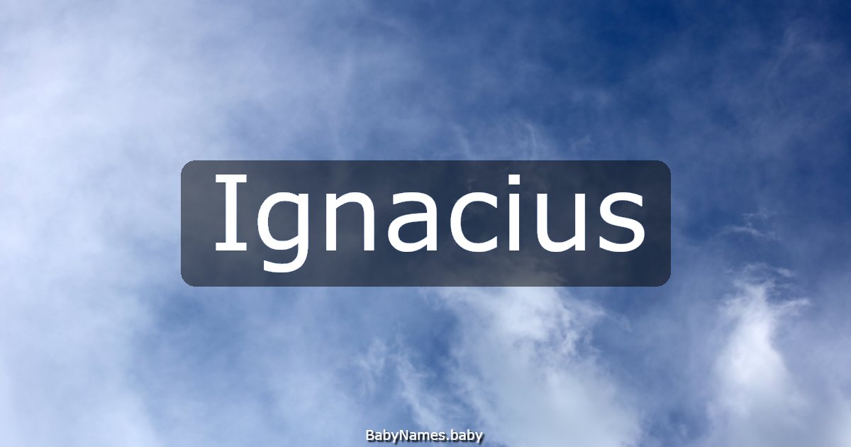 Ignacius