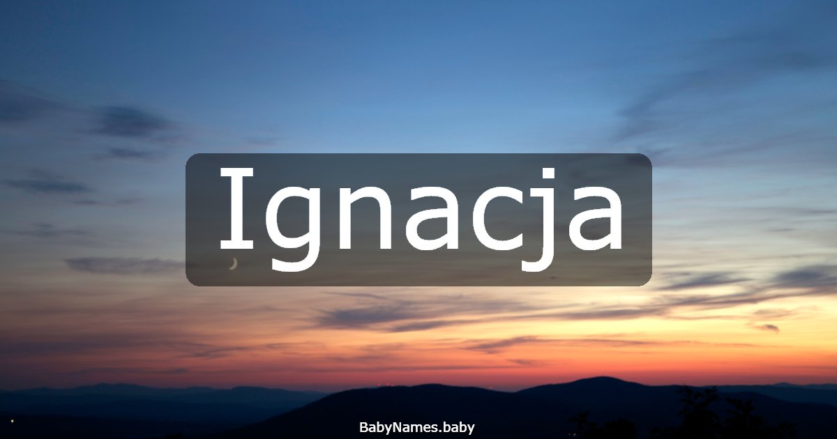 Ignacja