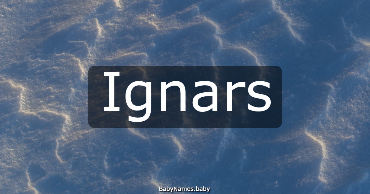 Ignars