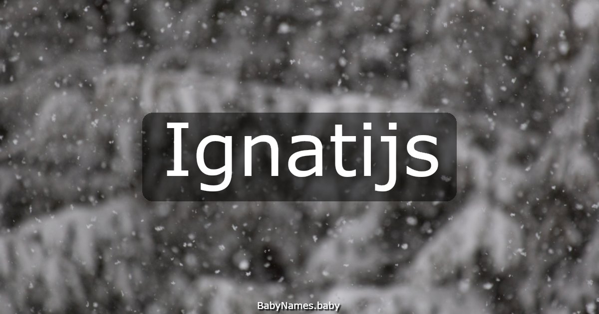 Ignatijs