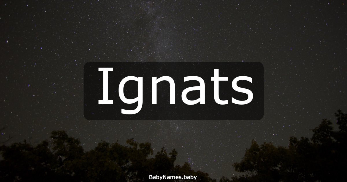Ignats