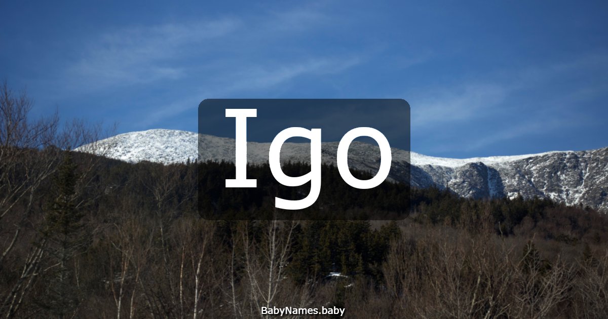 Igo