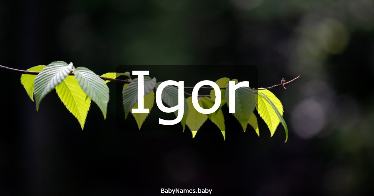 Igor