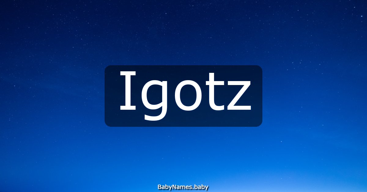 Igotz