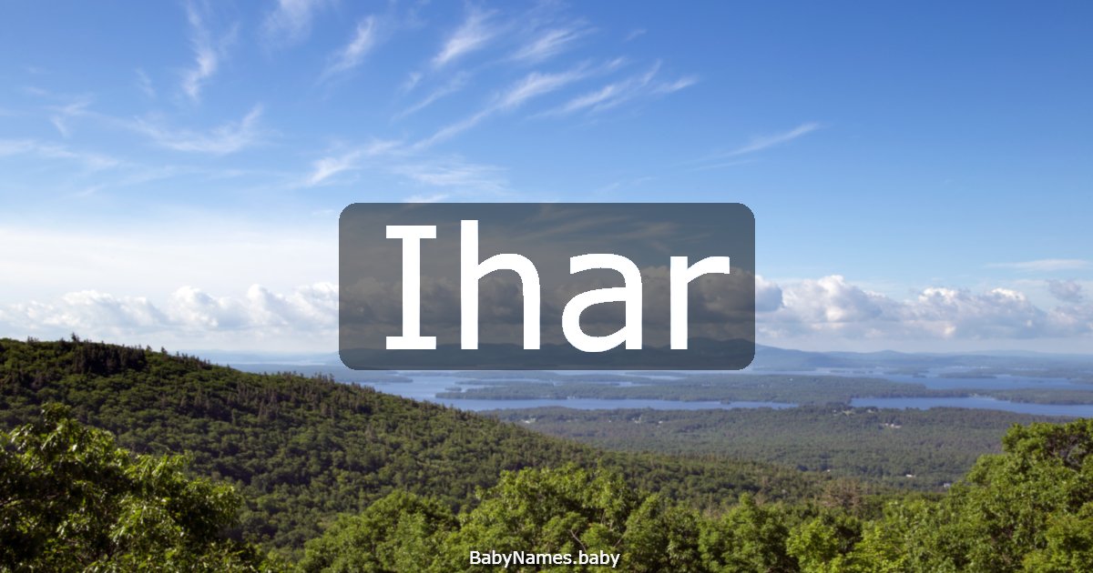 Ihar