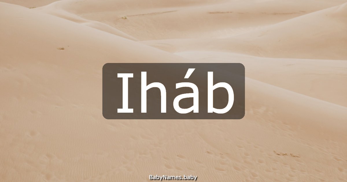 Iháb
