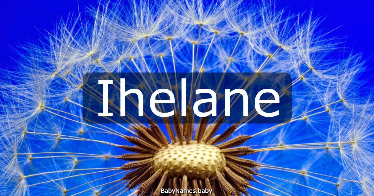 Ihelane