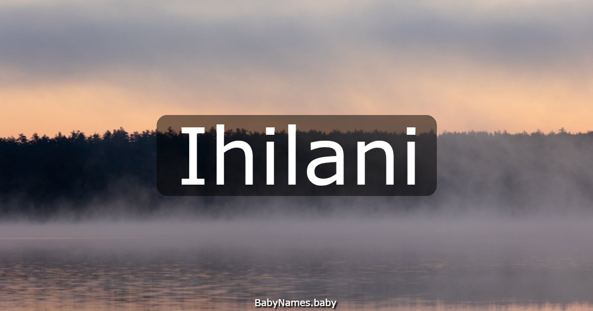 Ihilani
