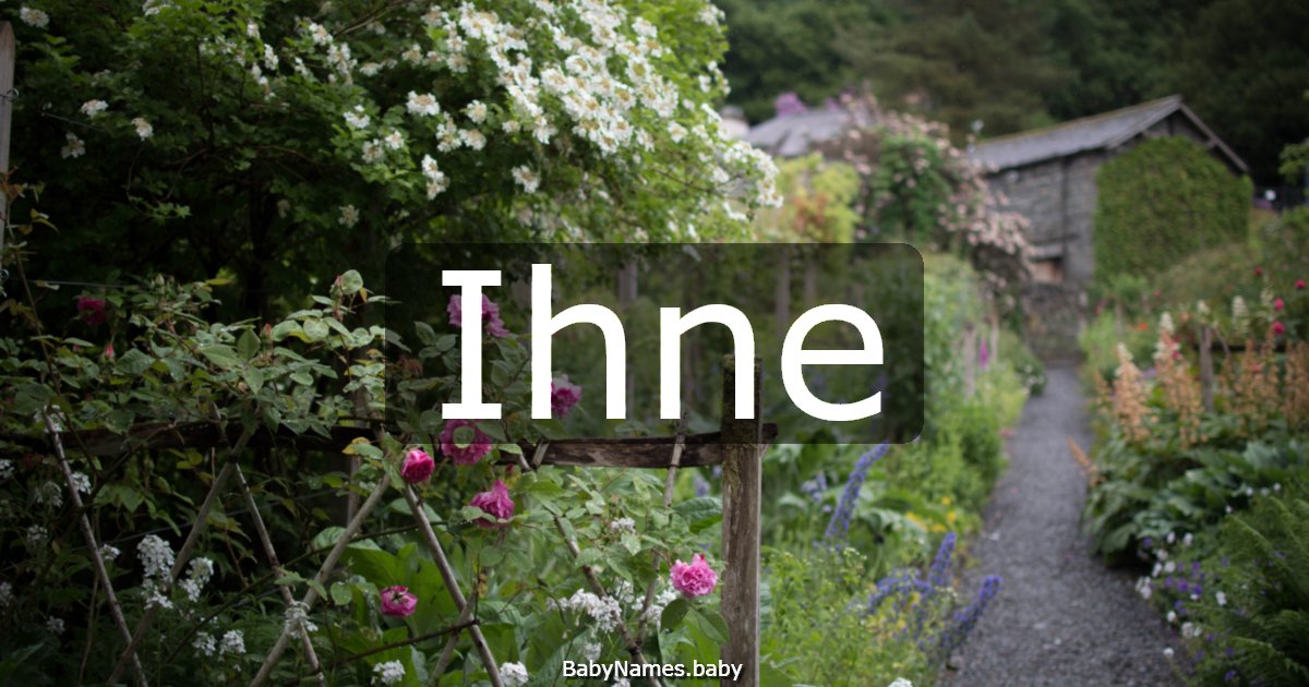 Ihne