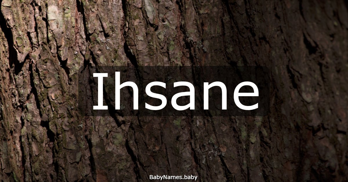 Ihsane