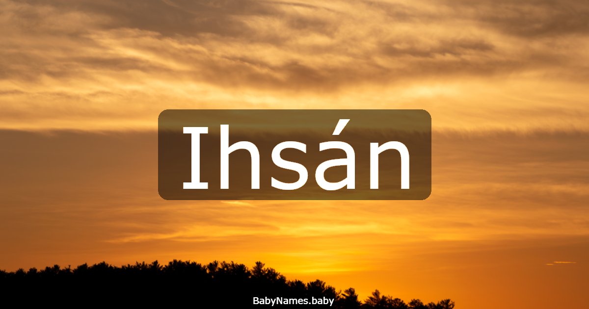 Ihsán