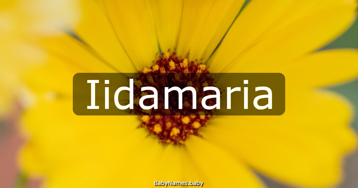 Iidamaria