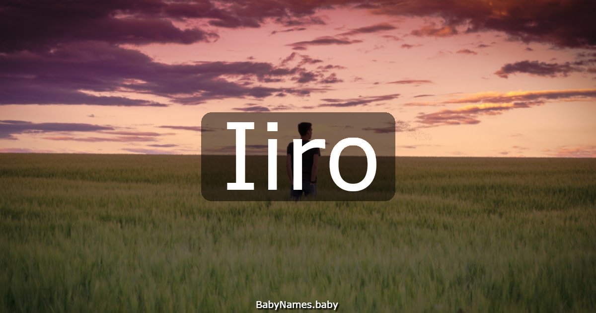 Iiro