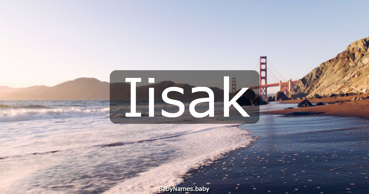 Iisak