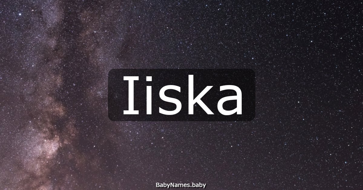 Iiska