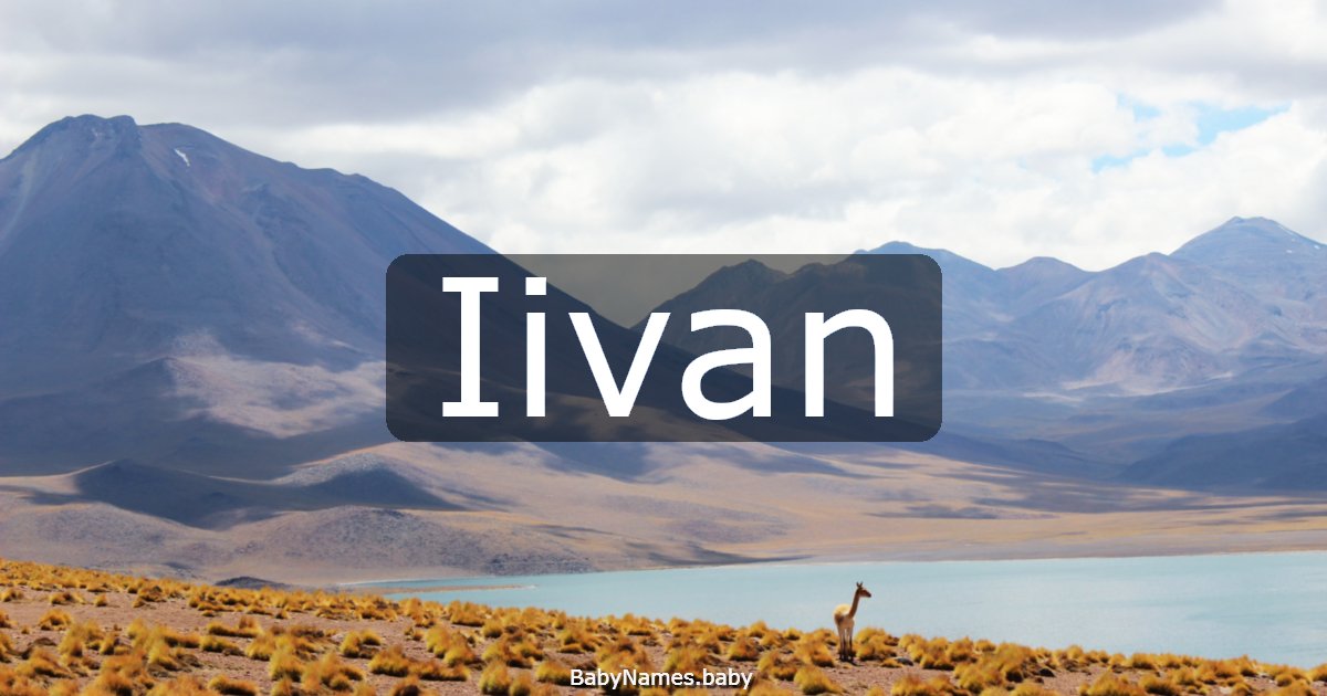 Iivan