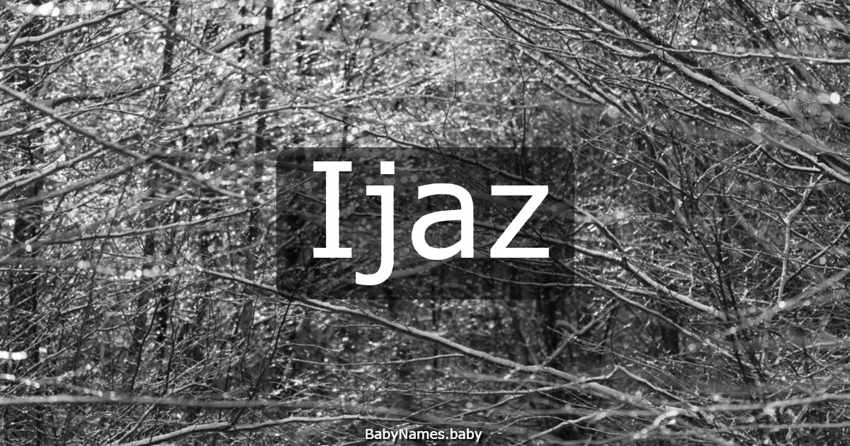 Ijaz