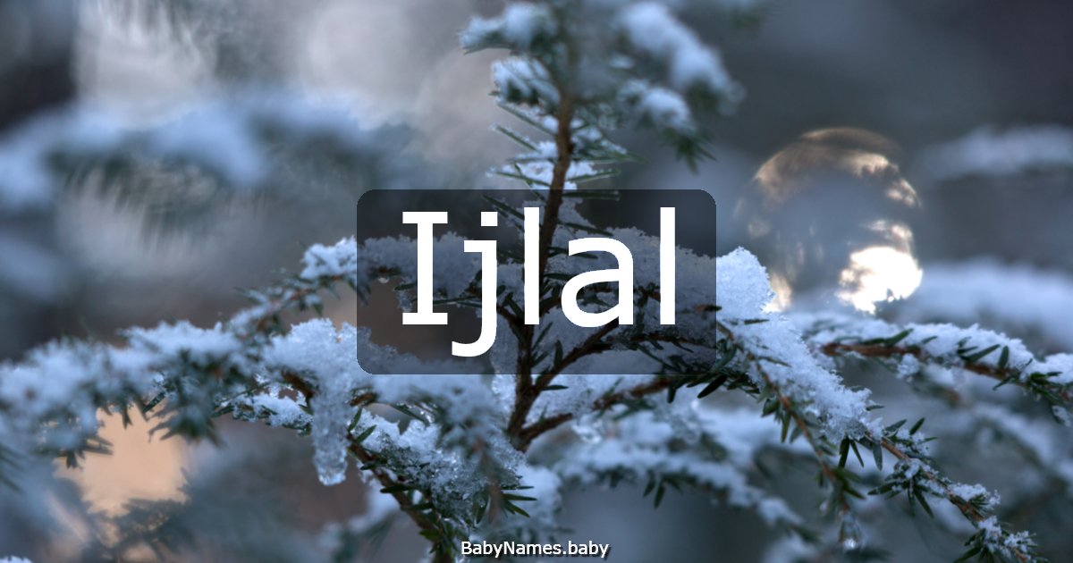 Ijlal