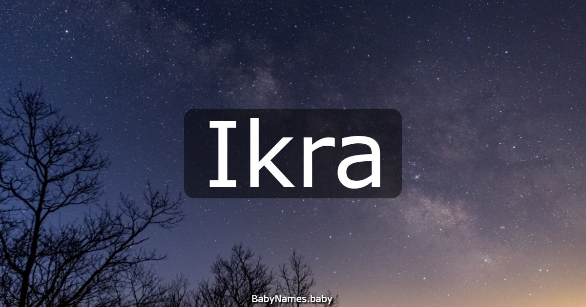 Ikra